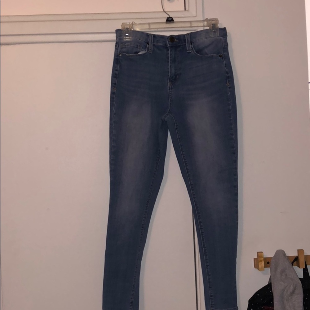 mudd medium wash skinny jeans